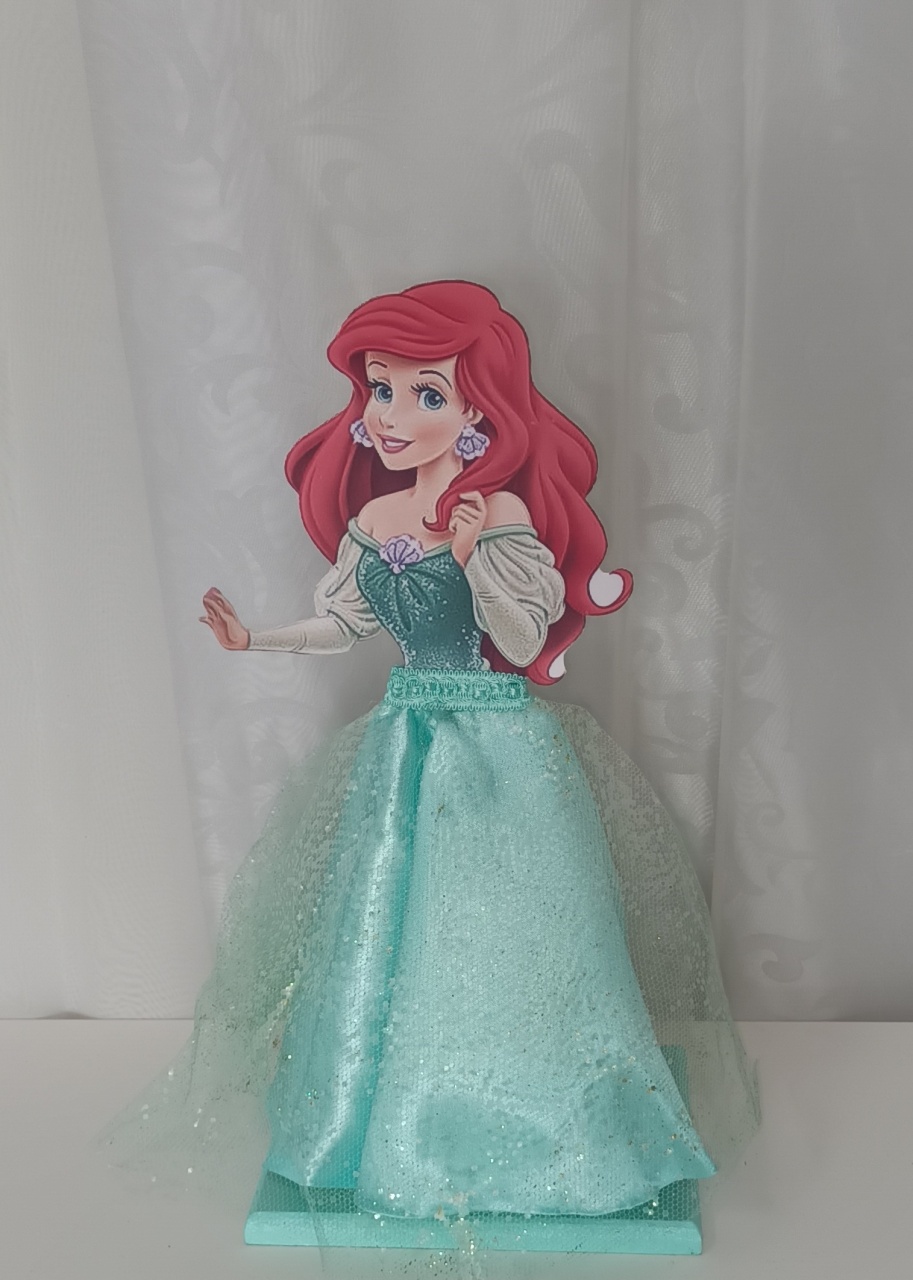 Personagem Tecido : Tema - Princesa Ariel - CRIS FEST DECOR - PEGUE E MONTE