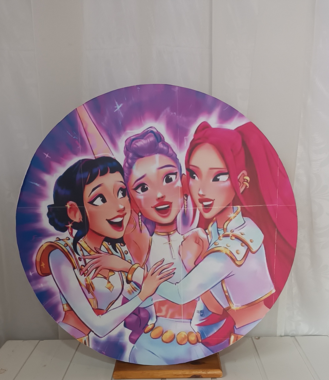 Capa Painel Sublimado 60Cm - K-Pop - CRIS FEST DECOR - PEGUE E MONTE