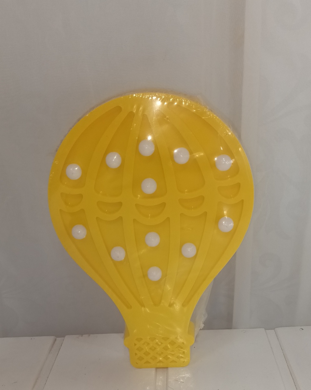 Luminária Personagem - Balão Amarelo - CRIS FEST DECOR - PEGUE E MONTE
