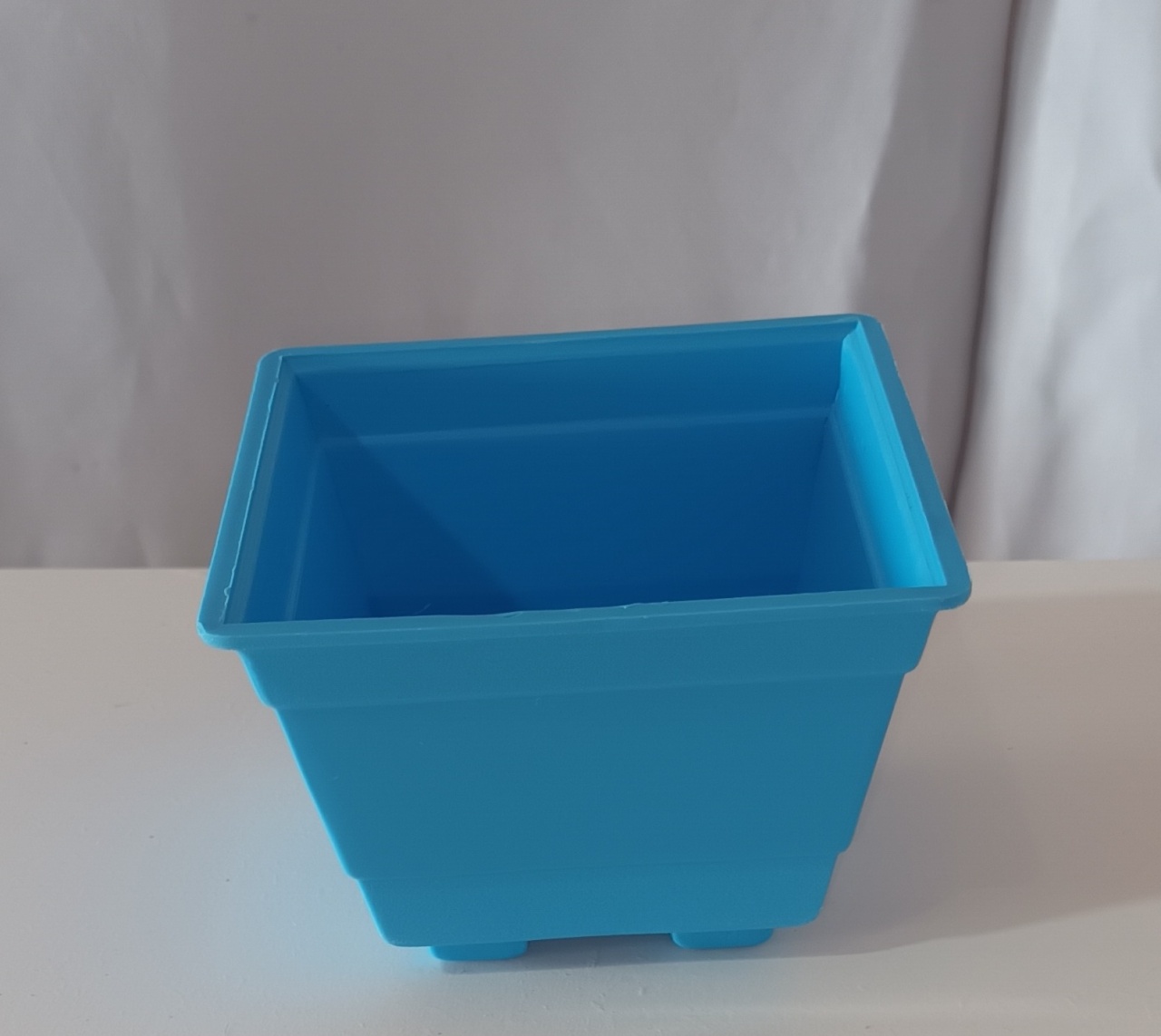 Mini Vaso Pvc Azul Claro - CRIS FEST DECOR - PEGUE E MONTE