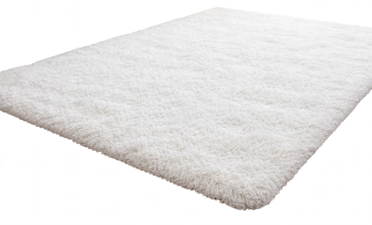 Tapete Branco Pelinho 2X1.5 - Decorart Pegue e monte e Decoração completa