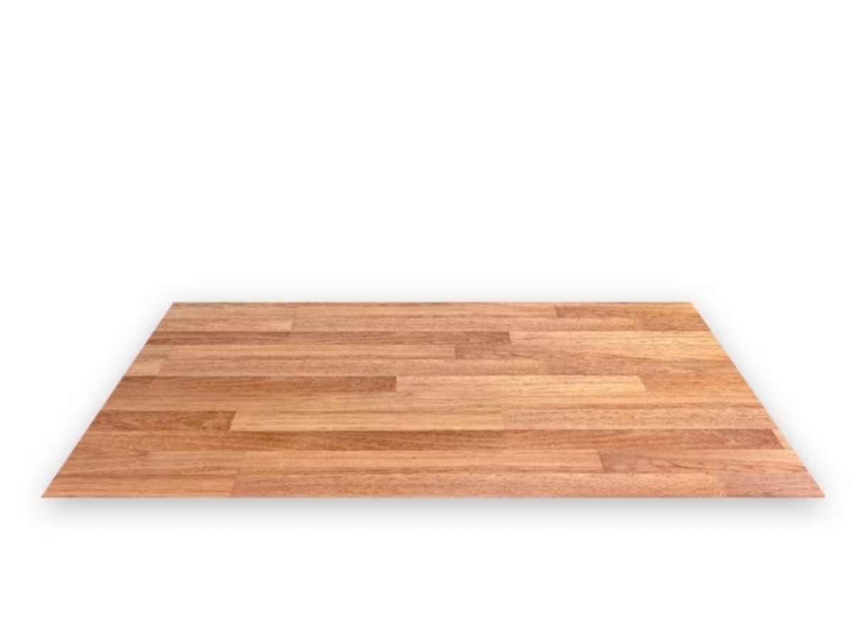Tapete de Lona Madeira 2,50X1,35Cm - Decorart Pegue e monte e Decoração completa