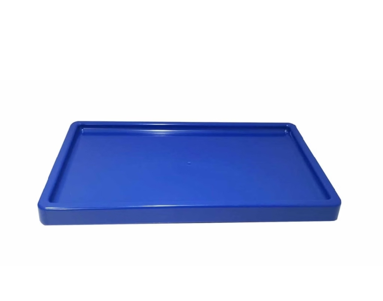 Bandeja Retangular de Plástico G Azul Royal - Decorart Pegue e monte e Decoração completa