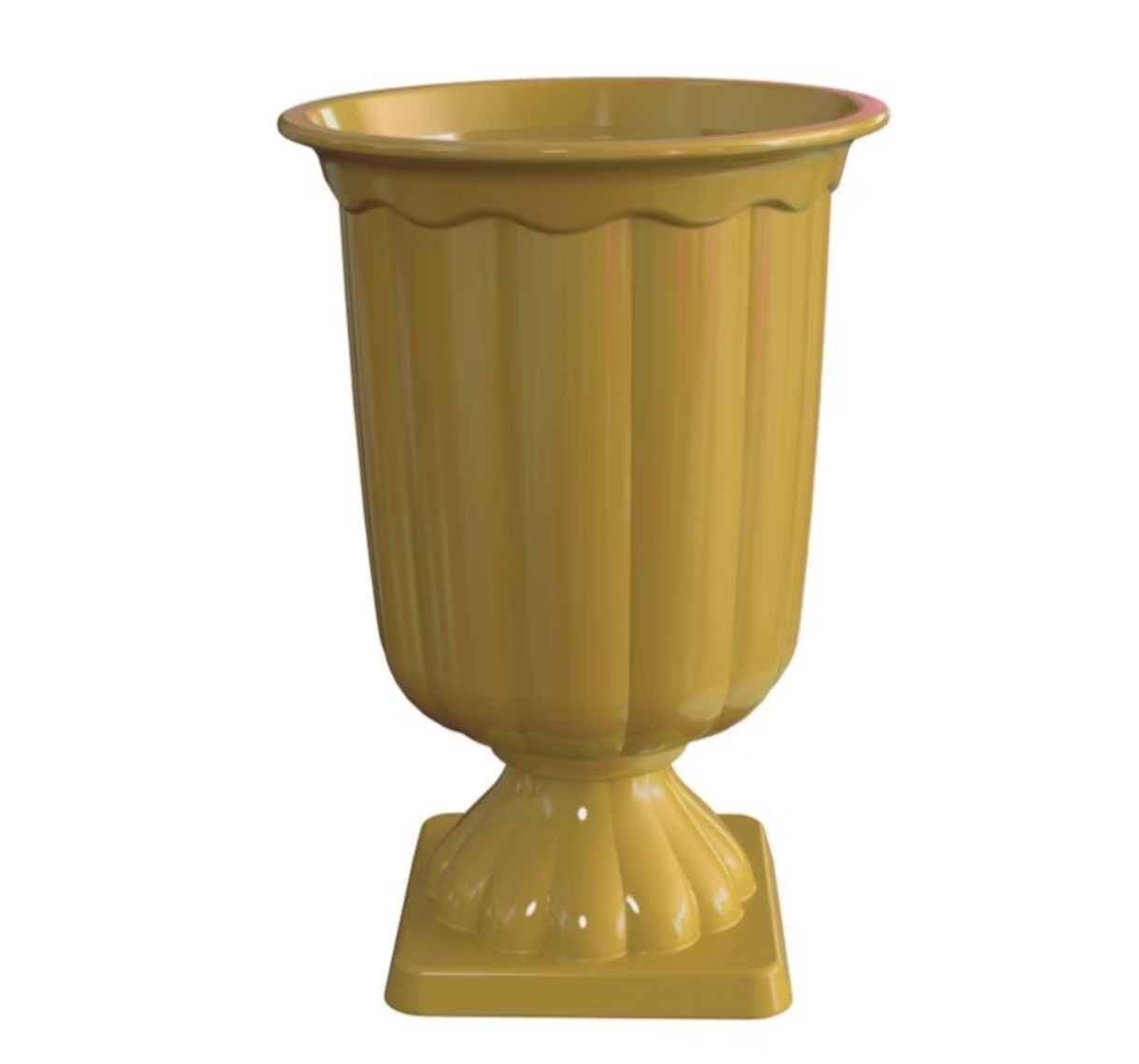Vaso Grego Plástico P Dourado - Decorart Pegue e monte e Decoração completa