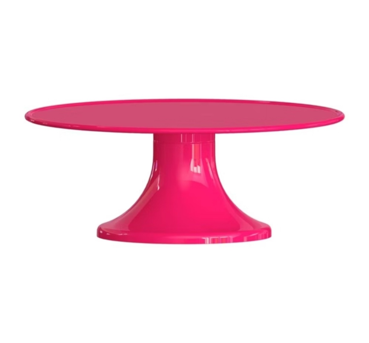 Boleira Cone Plástico Pink G - Decorart Pegue e monte e Decoração completa