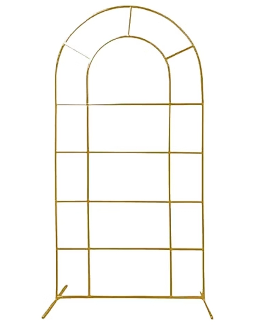 Painel Janela Dourado 2X1 - Decorart Pegue e monte e Decoração completa