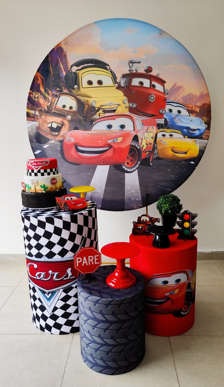Carros - Decorart Pegue e monte e Decoração completa