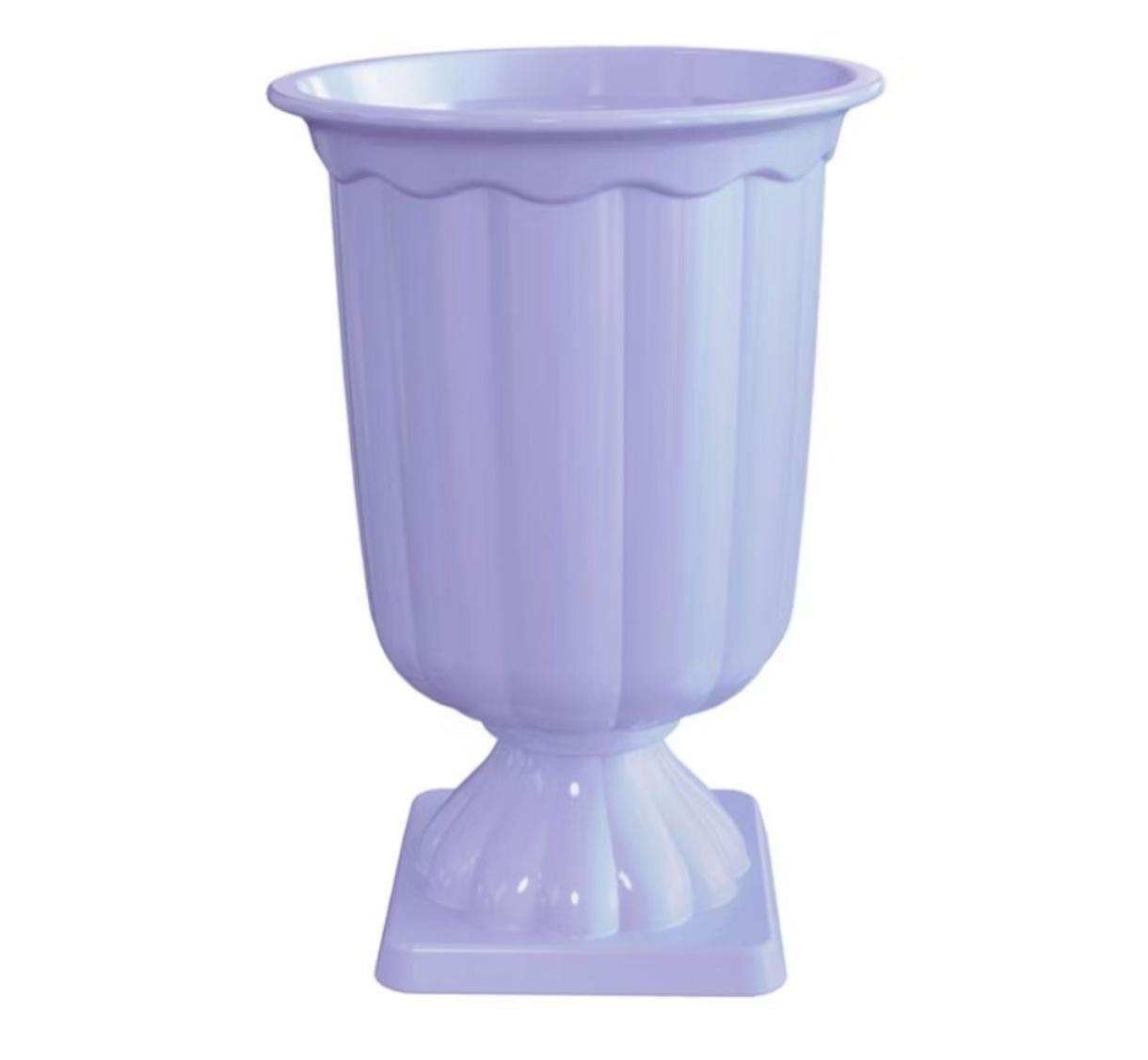 Vaso Grego Plástico P Lilás - Decorart Pegue e monte e Decoração completa