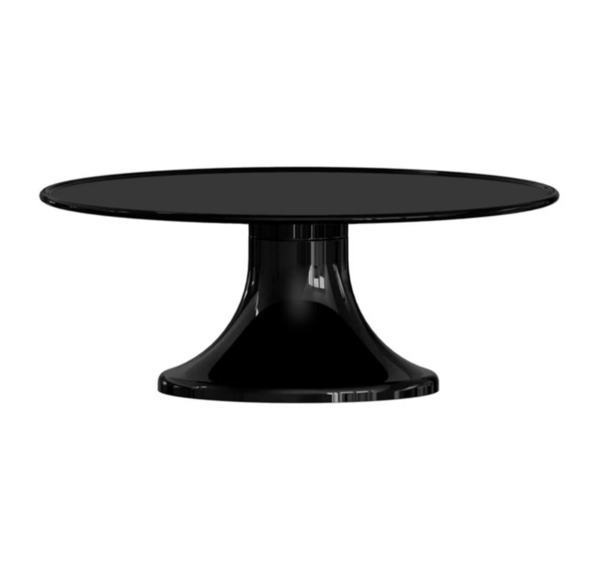 Boleira Cone Plástico G Preta 32Cm - Decorart Pegue e monte e Decoração completa