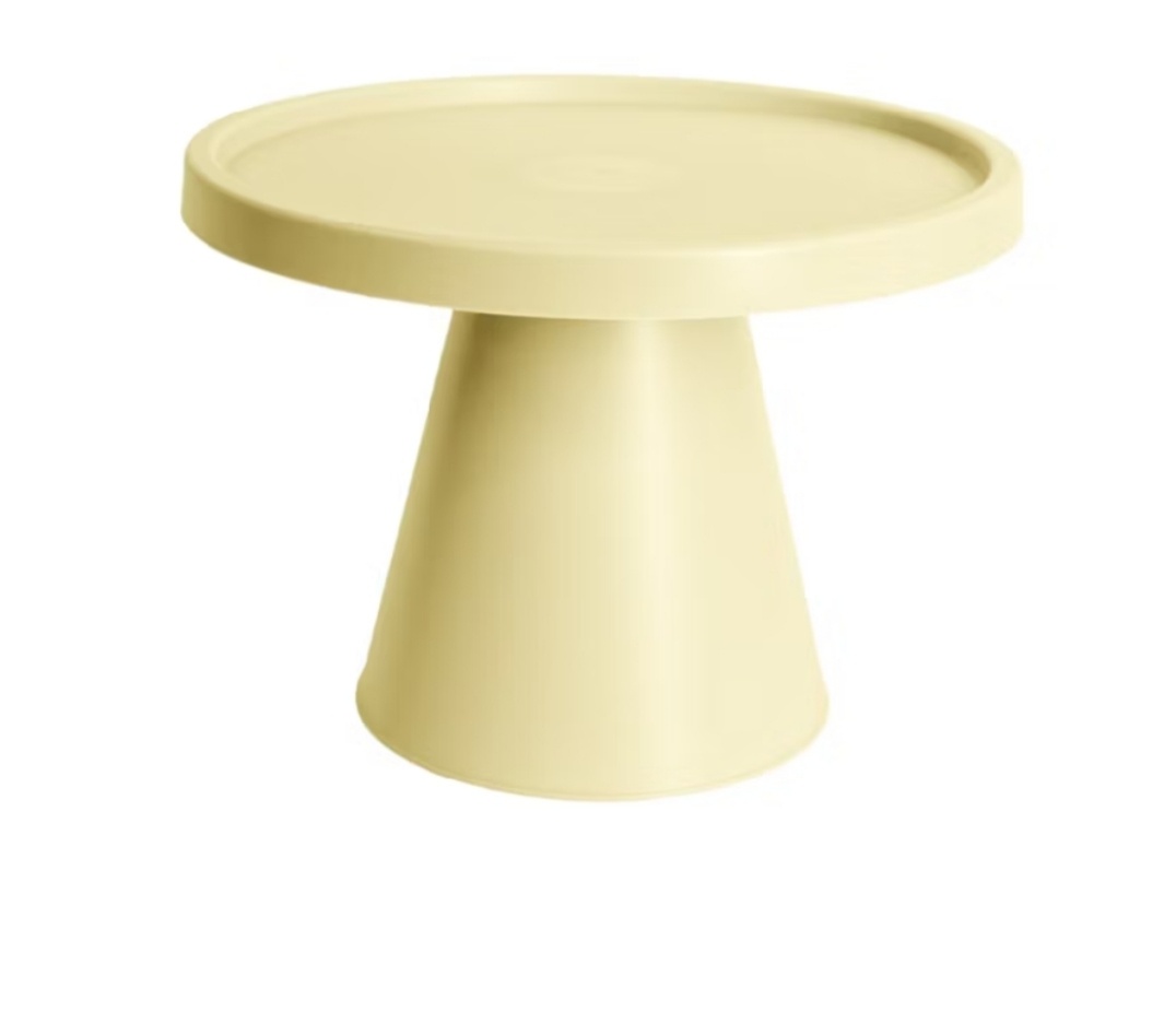 Boleira Cone Plástico M Bege - Decorart Pegue e monte e Decoração completa