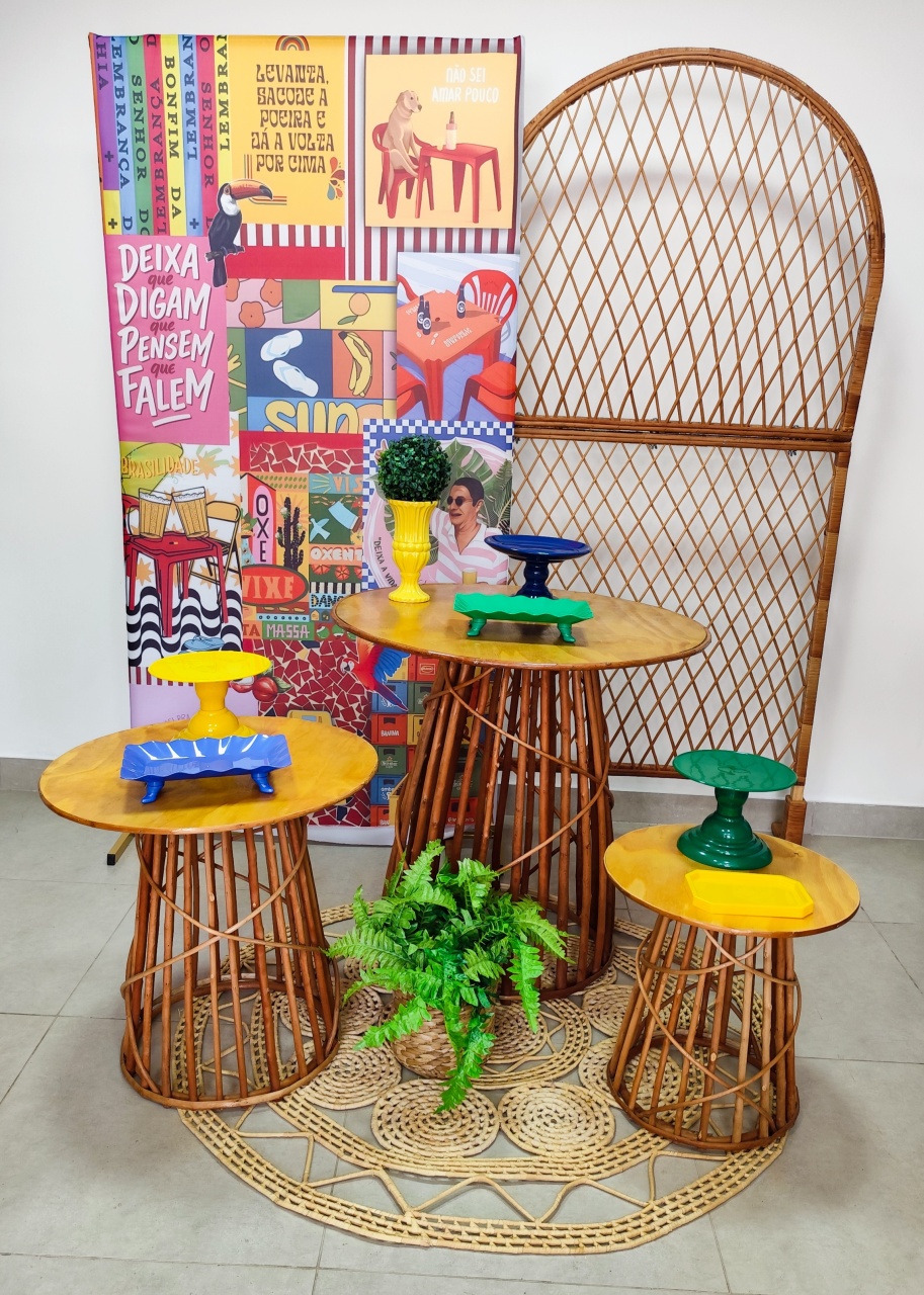 Brasilidade - Decorart Pegue e monte e Decoração completa