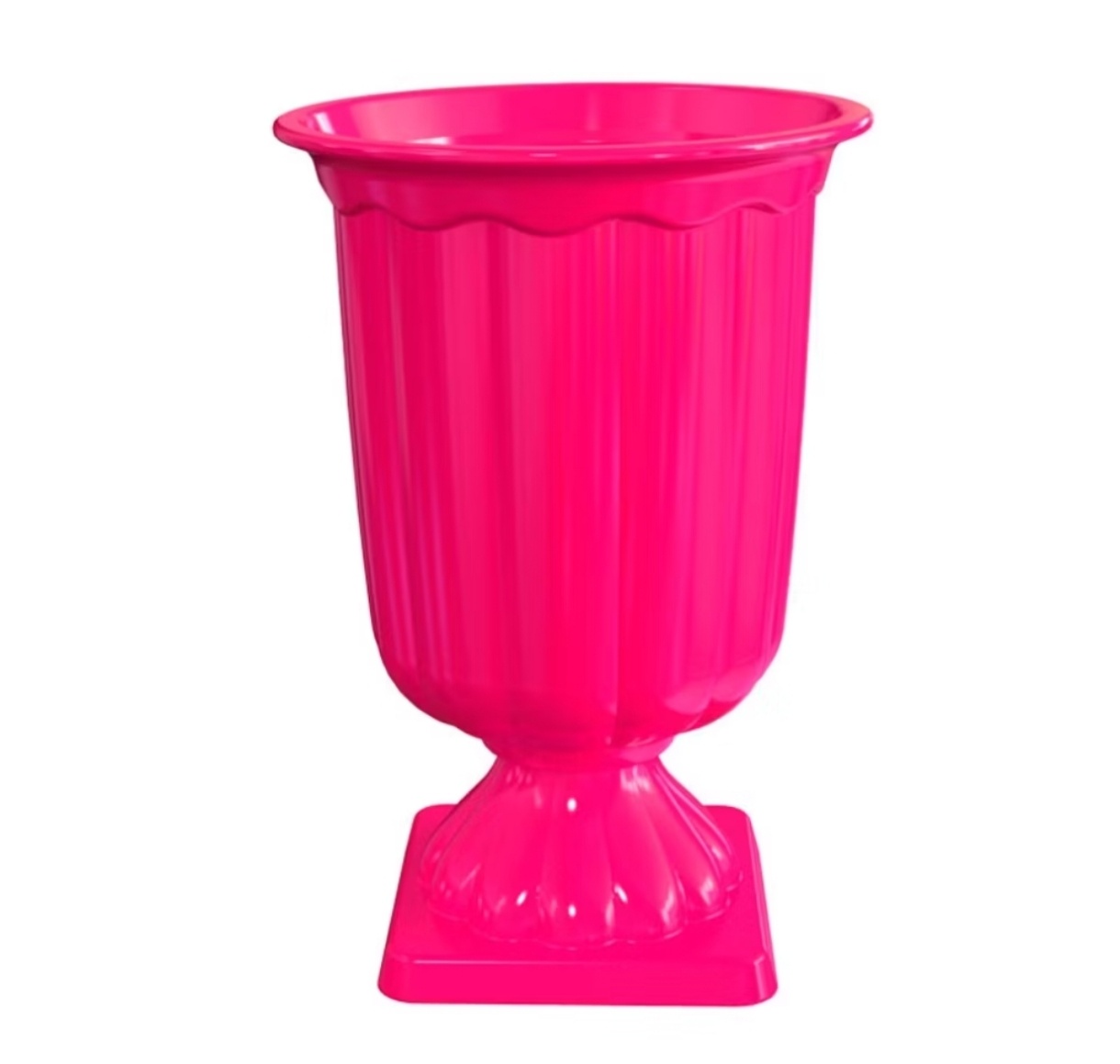 Vaso Grego Plástico P Pink - Decorart Pegue e monte e Decoração completa