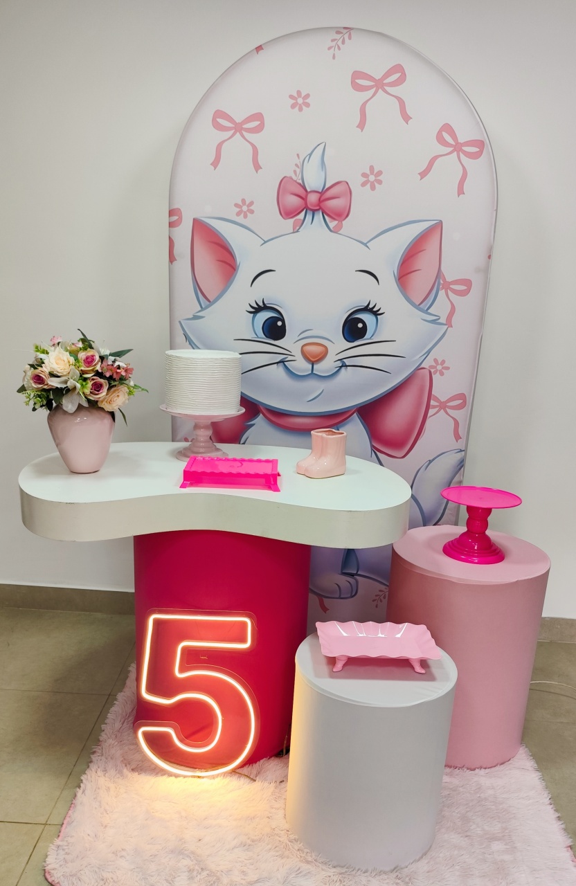 Gatinha Marie 1 - Decorart Pegue e monte e Decoração completa