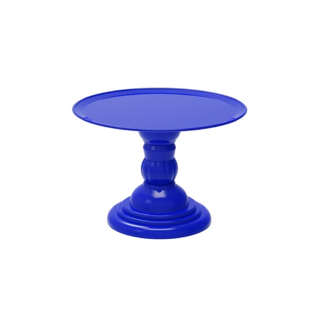 Boleira Dubai Plástico M Azul Royal - Decorart Pegue e monte e Decoração completa
