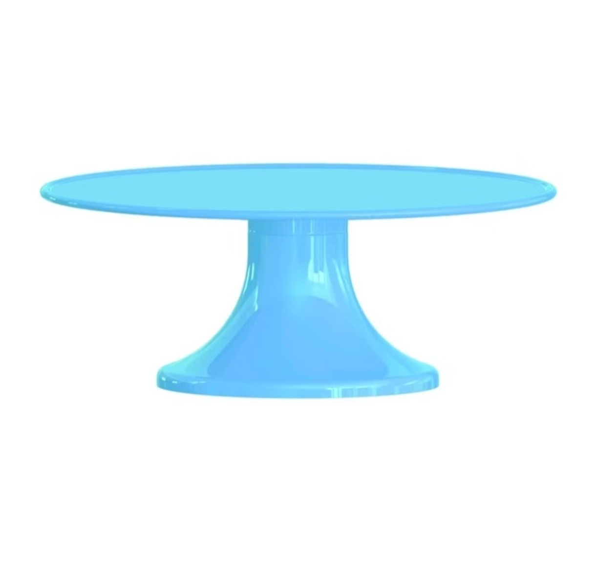 Boleira Cone Azul Claro 32Cm - Decorart Pegue e monte e Decoração completa