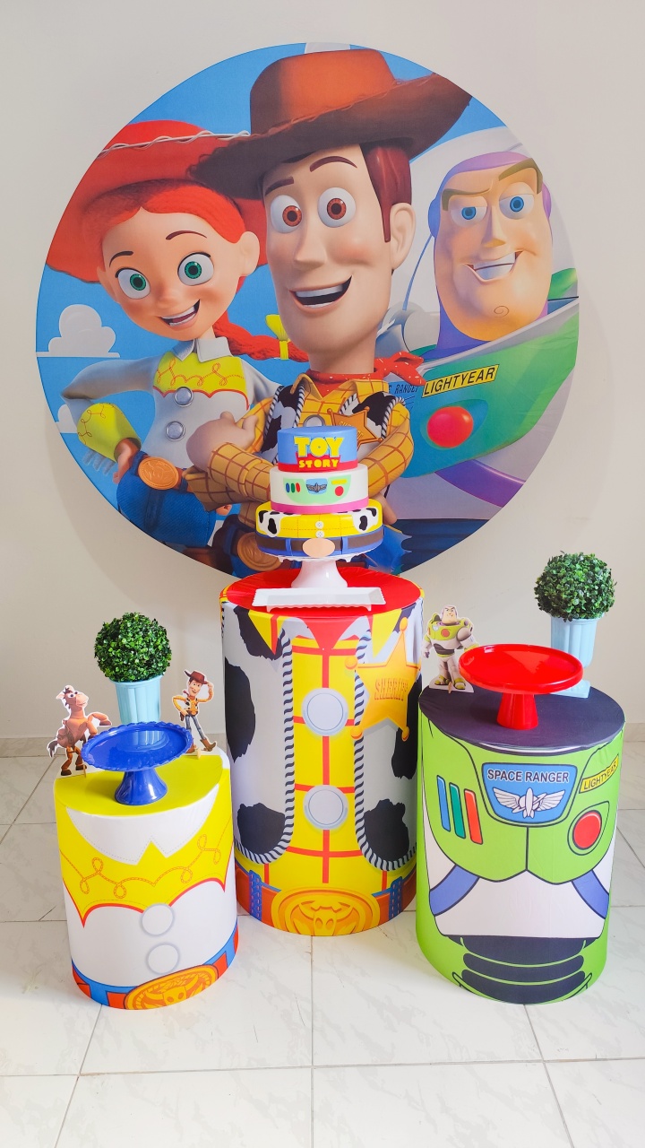 Toy Story - Decorart Pegue e monte e Decoração completa