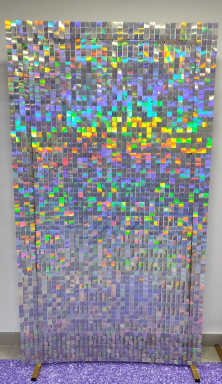 Painel Retangular Shimmer Wall - Decorart Pegue e monte e Decoração completa