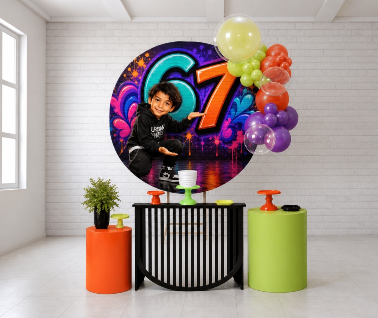 Six Seven Personalizado - Kit Só 1 Bolinho - Decora na Hora