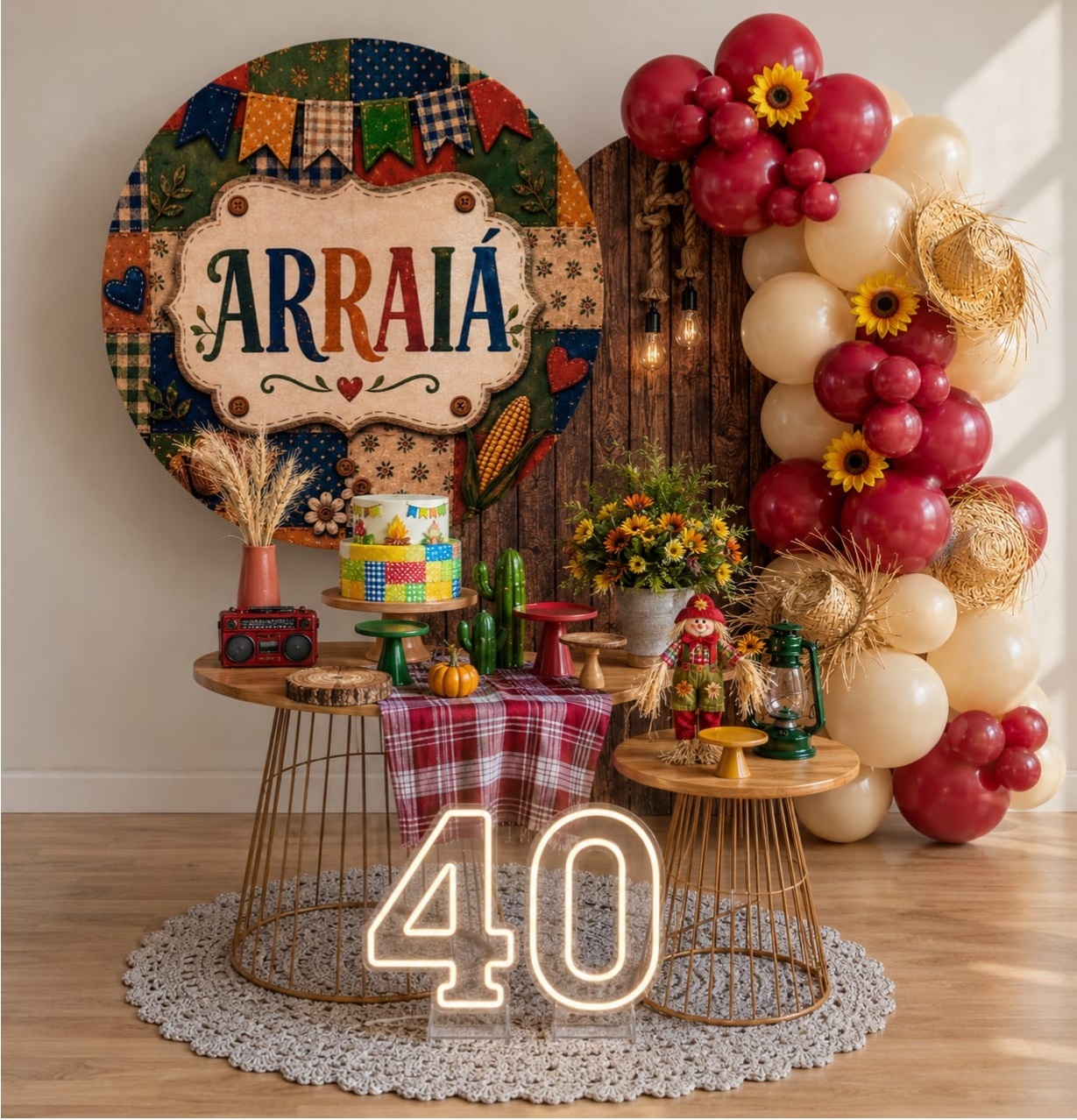 Festa Junina - Kit P&M - Decora na Hora