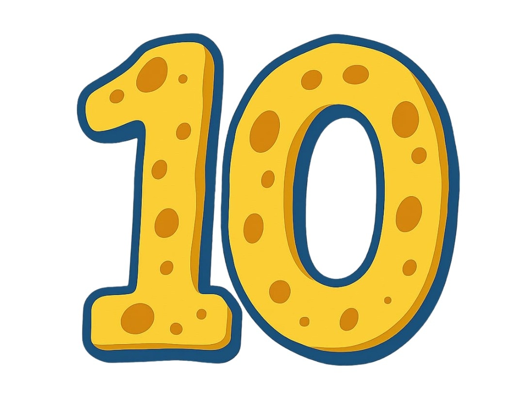 Aplique Numero Bob Esponja - Decora na Hora