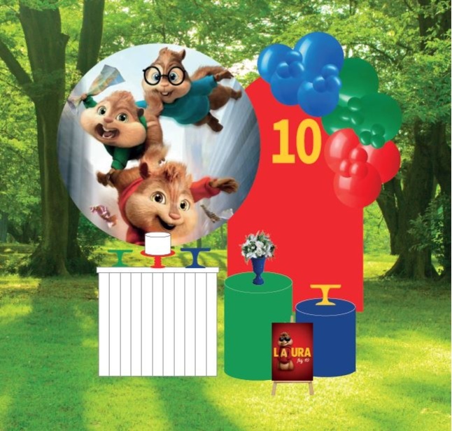 Alvin E Os Esquilos - Na Medida - Mod 1 - Decora na Hora