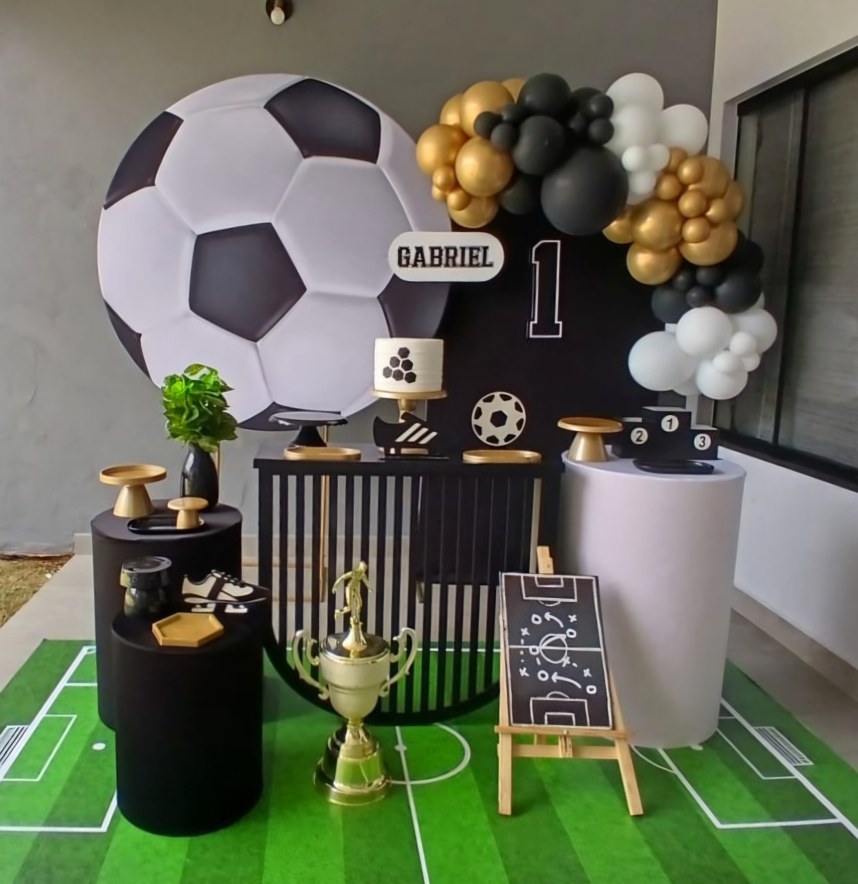 Futebol Bola - Kit Na Medida - Decora na Hora