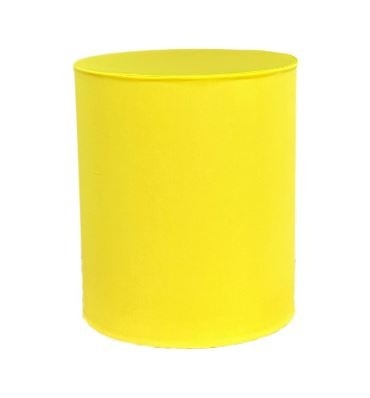 Capa Cilindro Amarelo Liso P - Decora na Hora