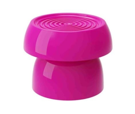 Mini Boleira Cogumelo Riscada Pink - Decora na Hora