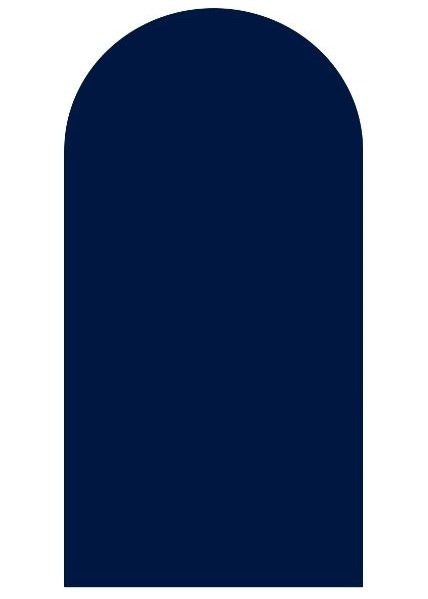 Capa Painel Romano Azul Marinho - Decora na Hora