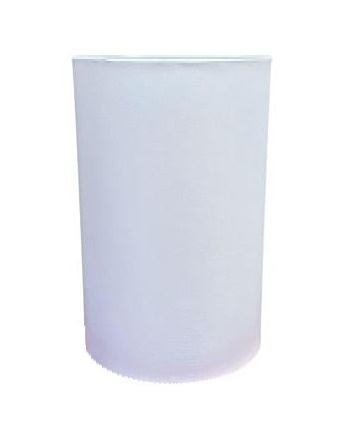 Capa Cilindro Branco Liso G    - Decora na Hora