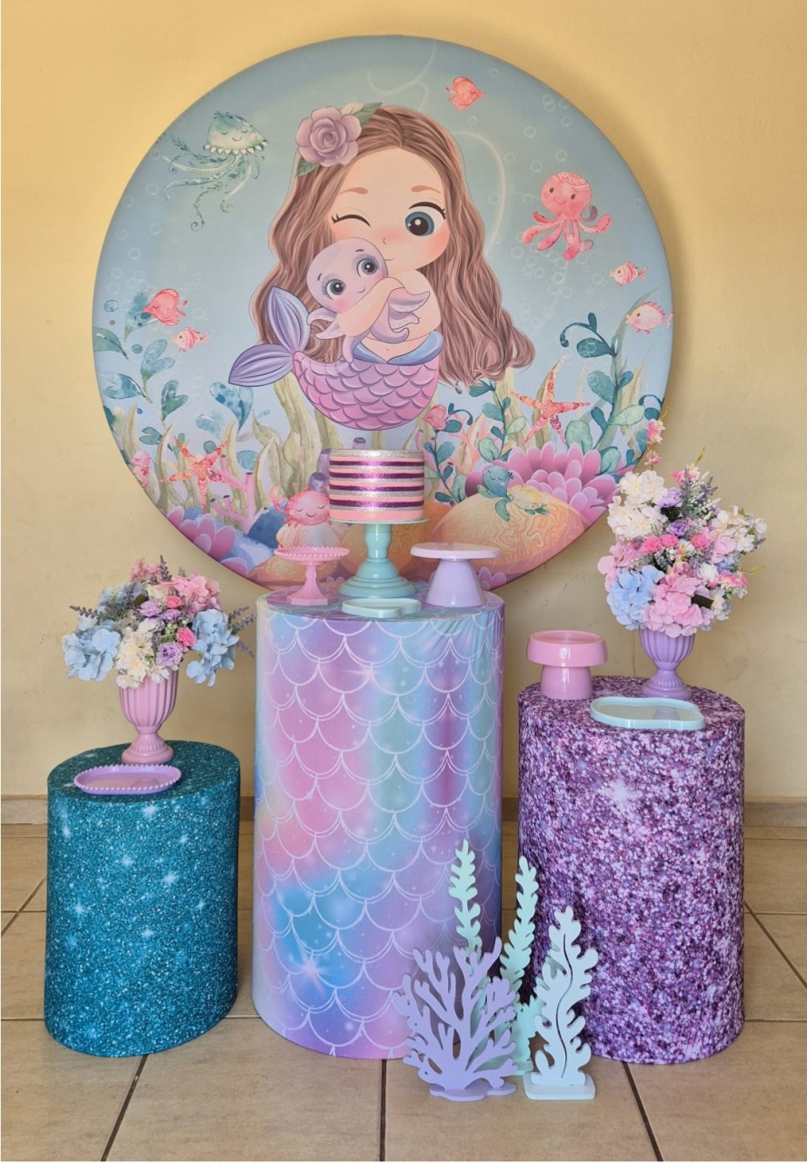 Sereia - Só Algo Mais (Cilindros) - Decora na Hora
