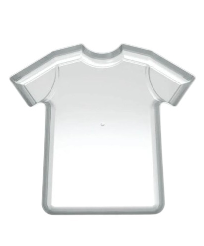 Bandeja Decorativa - Camisa de Futebol - Branca - Decora na Hora