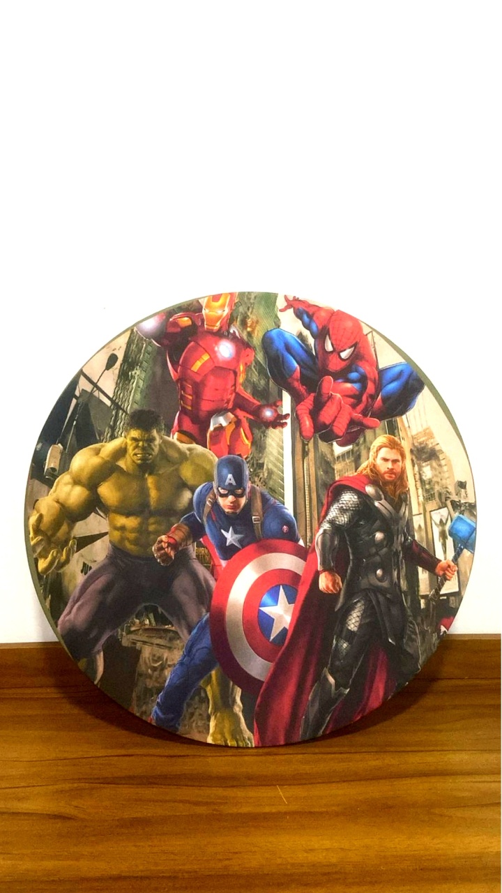 Capa de Mini Arco - Vingadores - Taiany Nilva Parodi Gonçalves Camargo