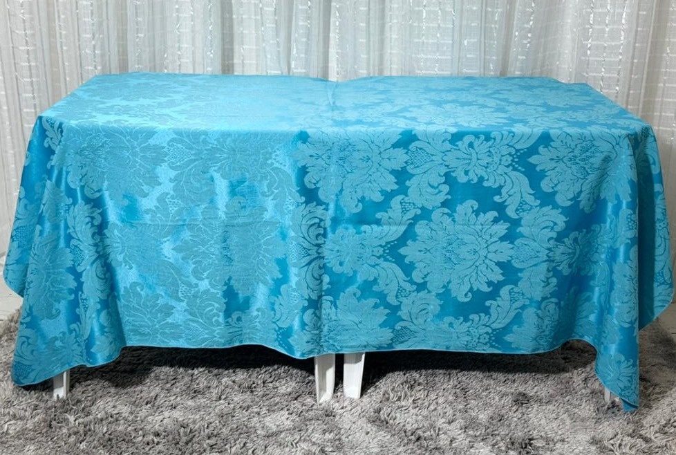 Toalha de Mesa Buffet - Azul - 2,10X1,37 - Decor Shalom