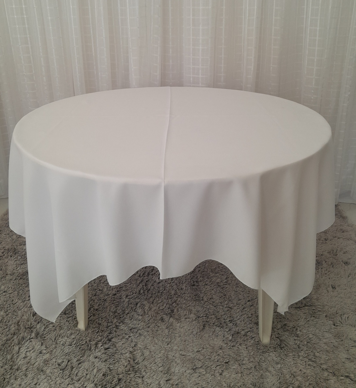 Toalha de Mesa - Branca - Decor Shalom
