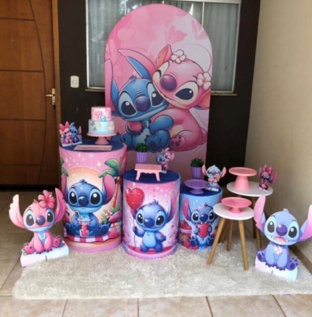 Stith Rosa E Azul 2 - Doce encanto 