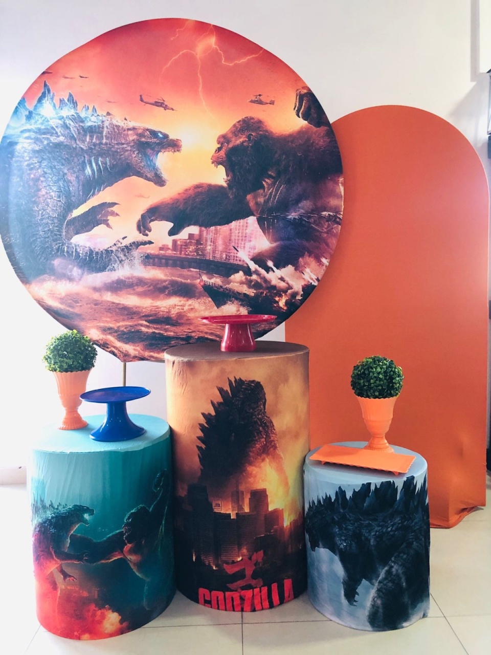Kit Médio Godzilla  - Arrazo Decorações