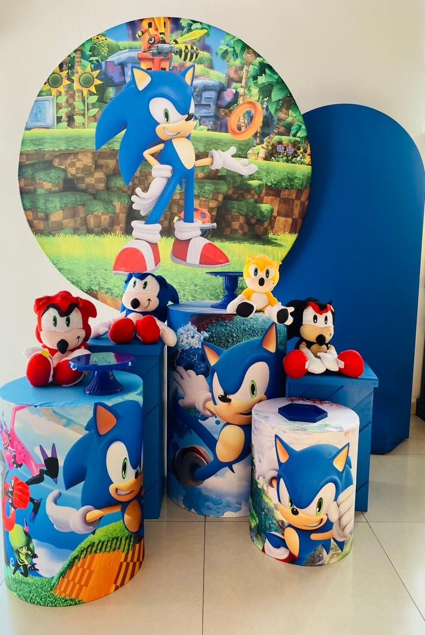 Kit Master Sonic - Arrazo Decorações