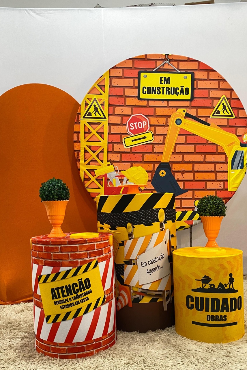 Kit Médio Construção  - Arrazo Decorações