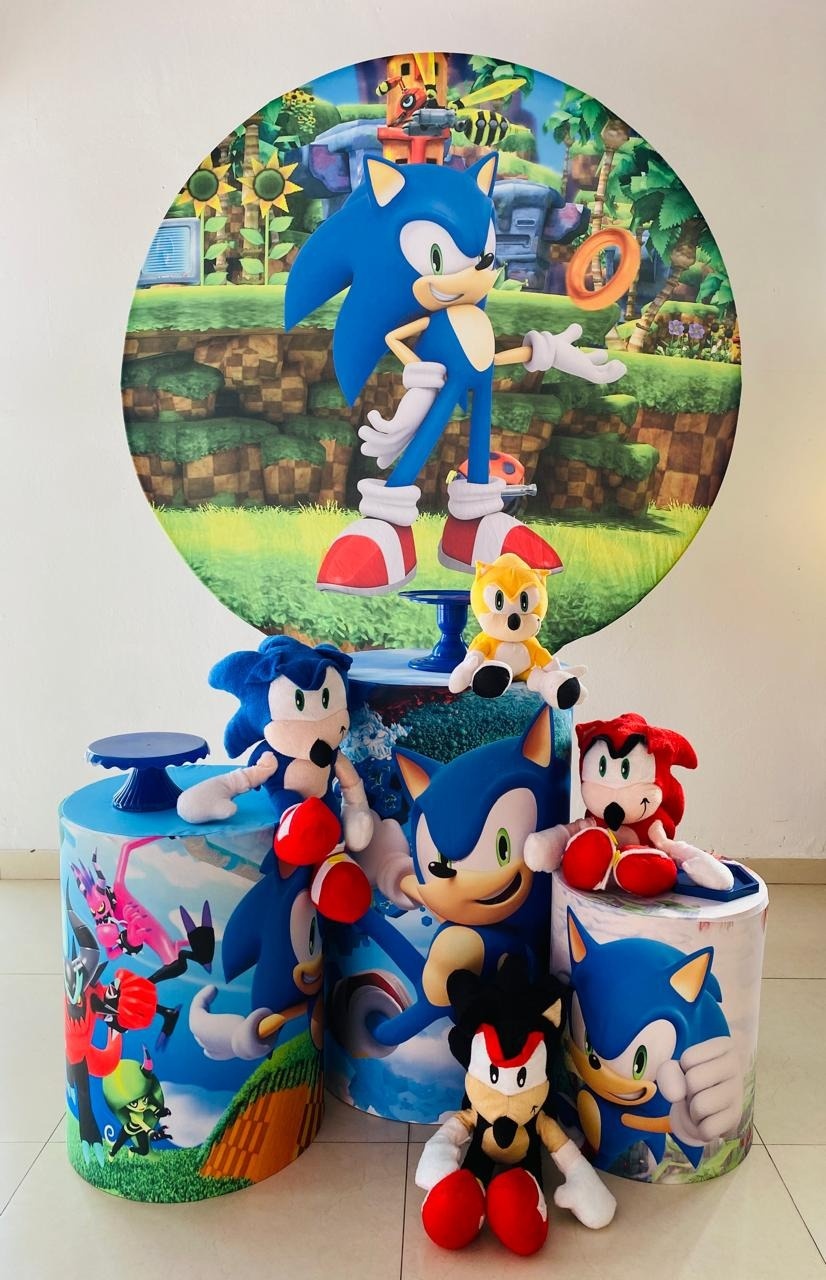 Kit Básico Sonic  - Arrazo Decorações