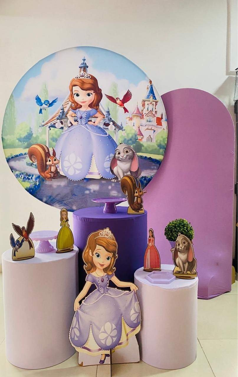Kit Médio Princesa Sofia  - Arrazo Decorações