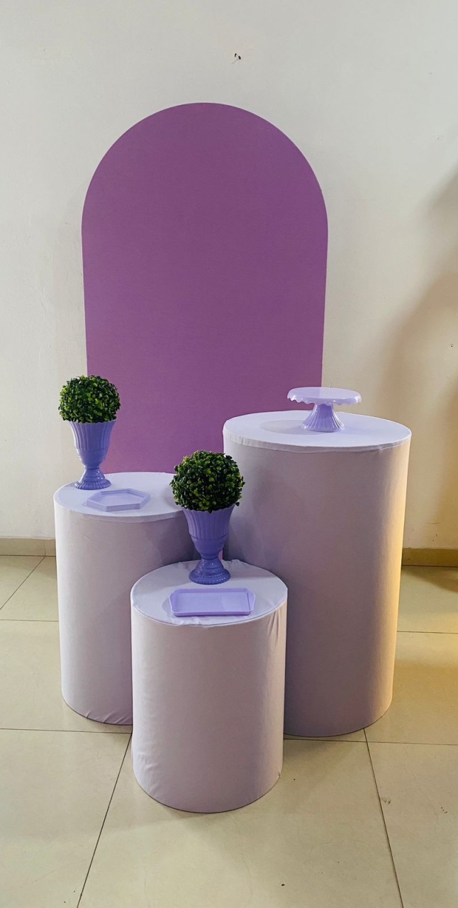 Decoração Adulta Lilás  - Arrazo Decorações
