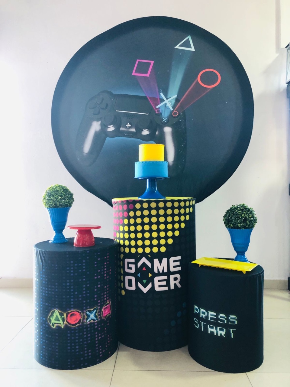 Kit Básico Game  - Arrazo Decorações