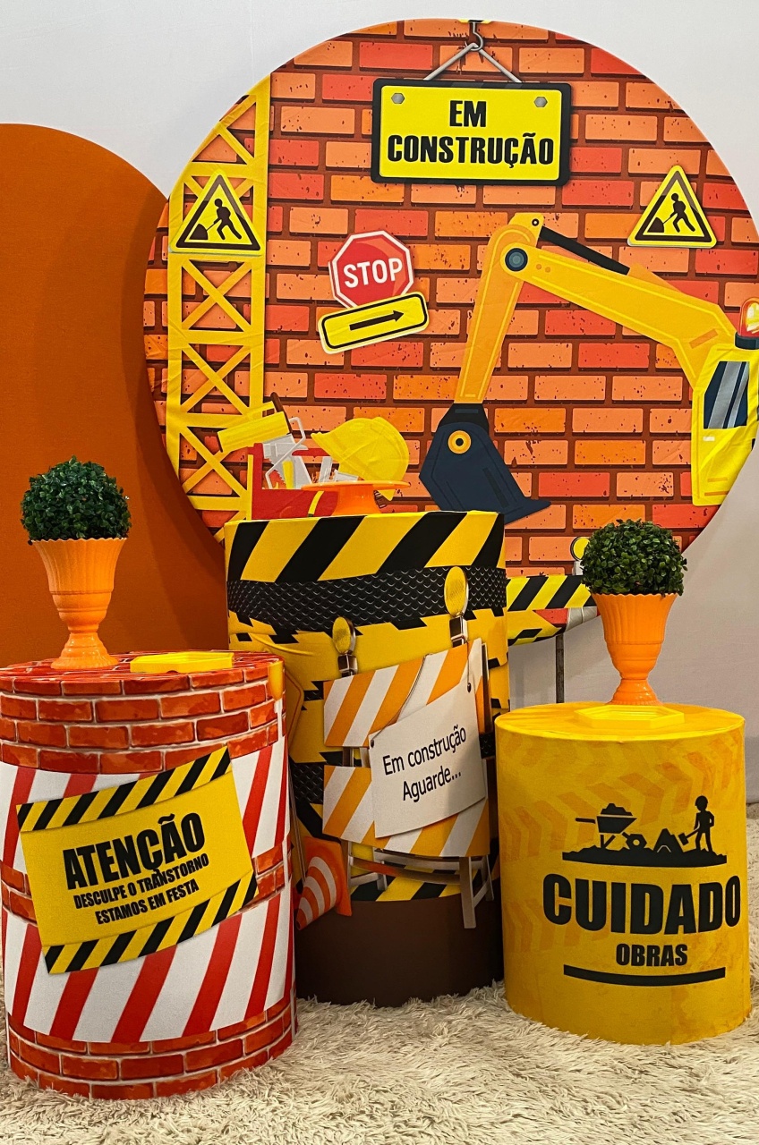 Kit Básico Construção  - Arrazo Decorações