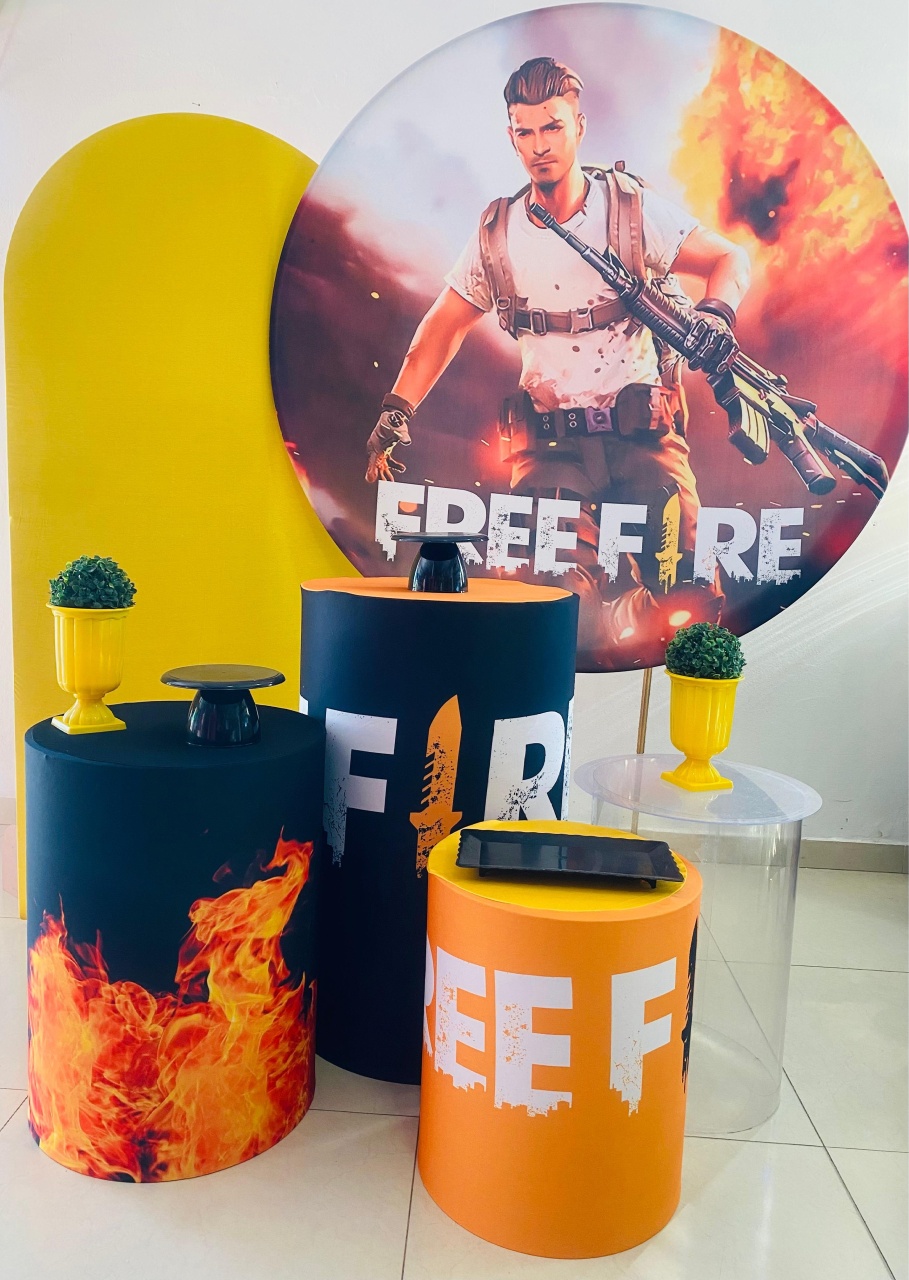 Kit Master Free Fire  - Arrazo Decorações