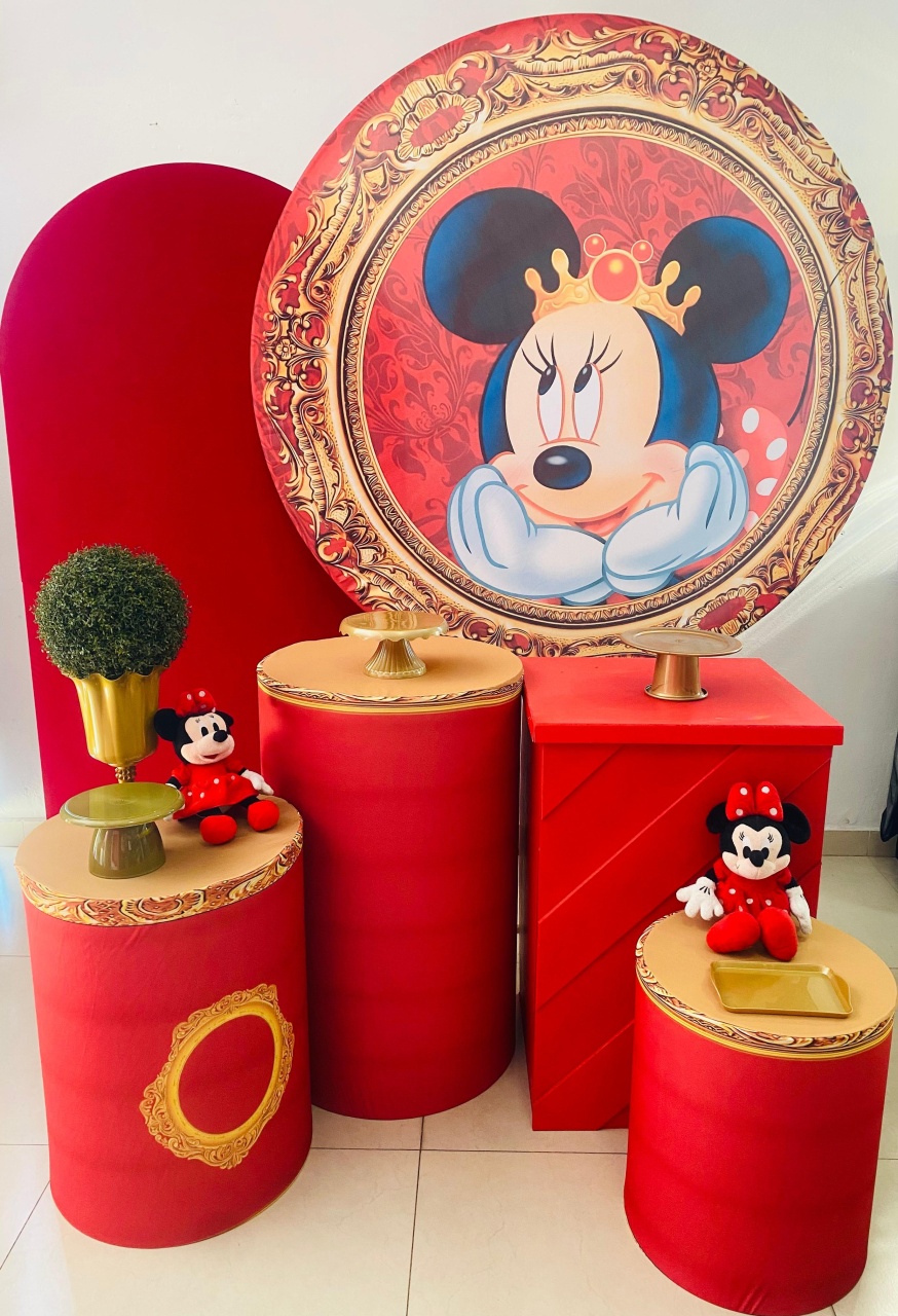 Kit Master Minie Princesa  - Arrazo Decorações