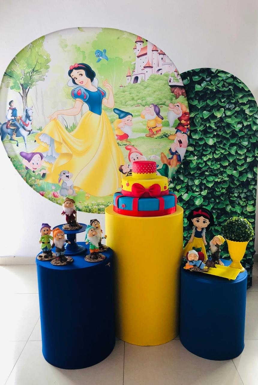 Kit 2 Medio Branca de Neve   - Arrazo Decorações