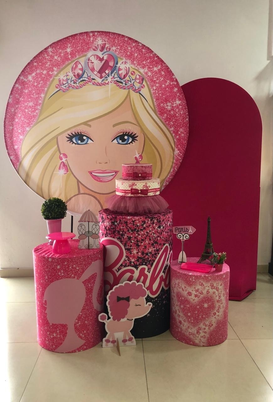Kit Medio da Barbie   - Arrazo Decorações