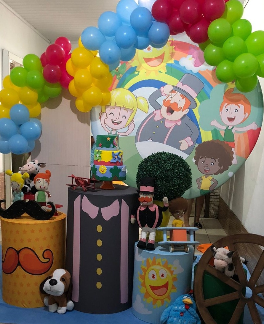Kit Básico Mundo Bita  - Arrazo Decorações