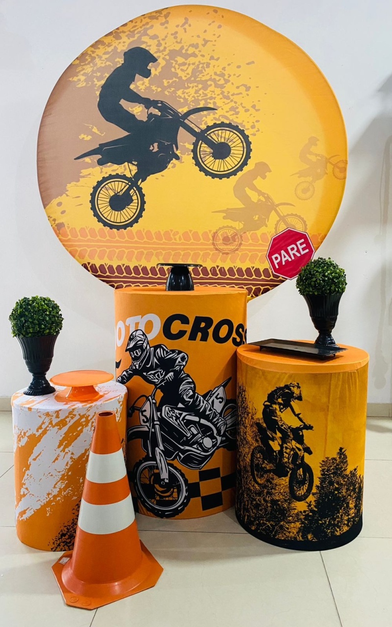 Kit Básico Motocross  - Arrazo Decorações